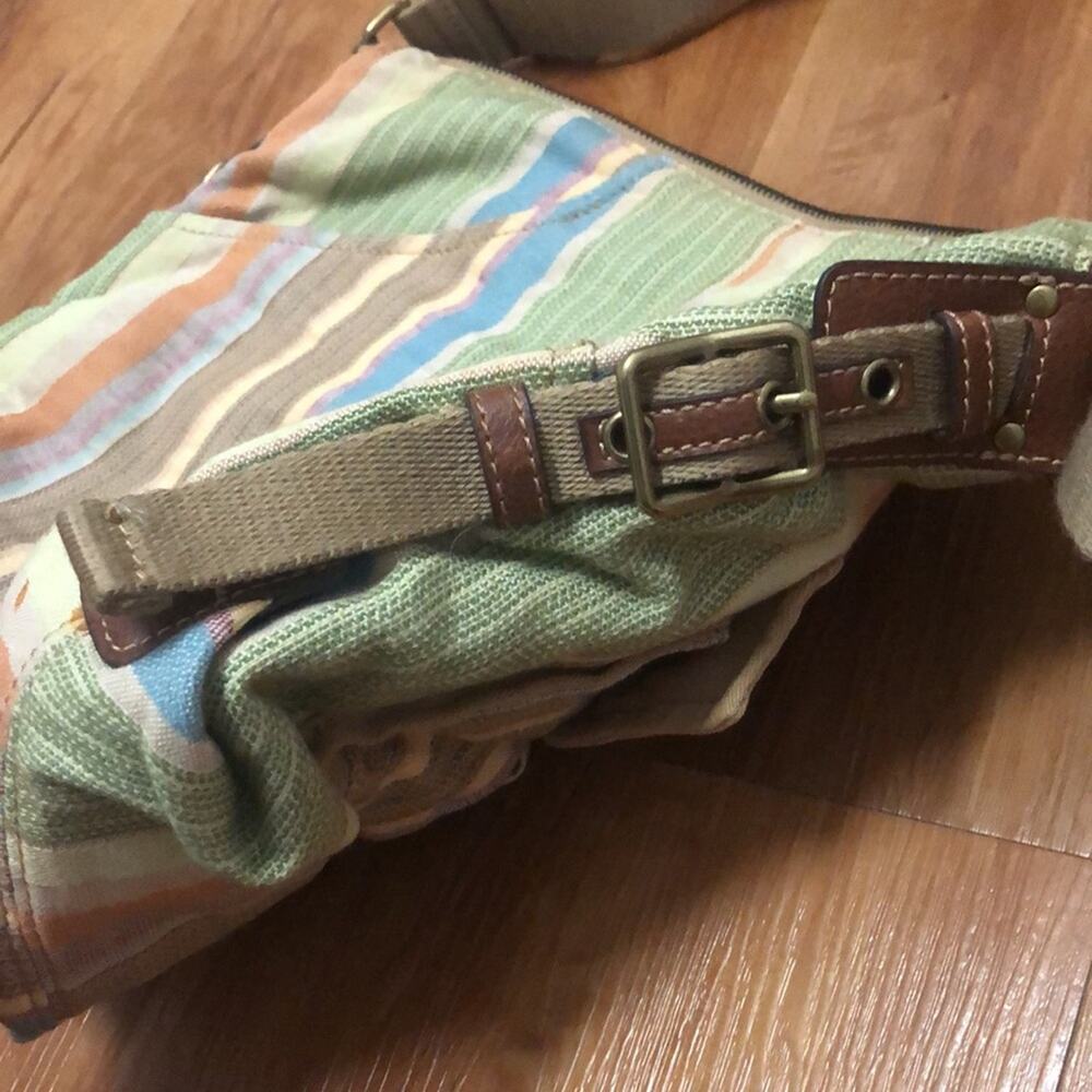 Fossil Multicolored Stripe Purse - image 5